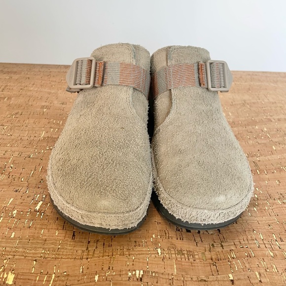 Chaco Paonia Clog waterproof Suede Shoes Womens 8 - Picture 2 of 9